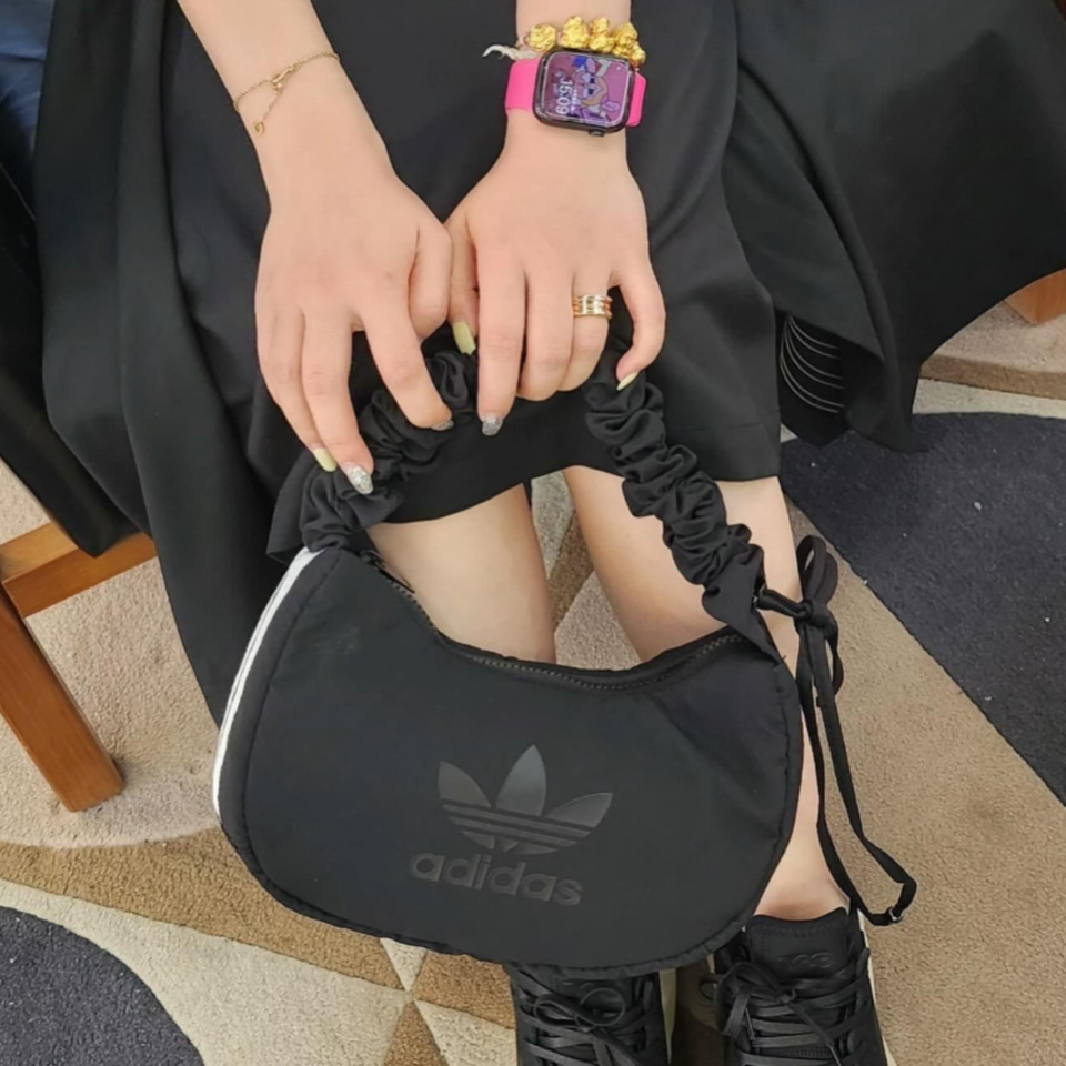 BLACK MINI SHOULDER BAG